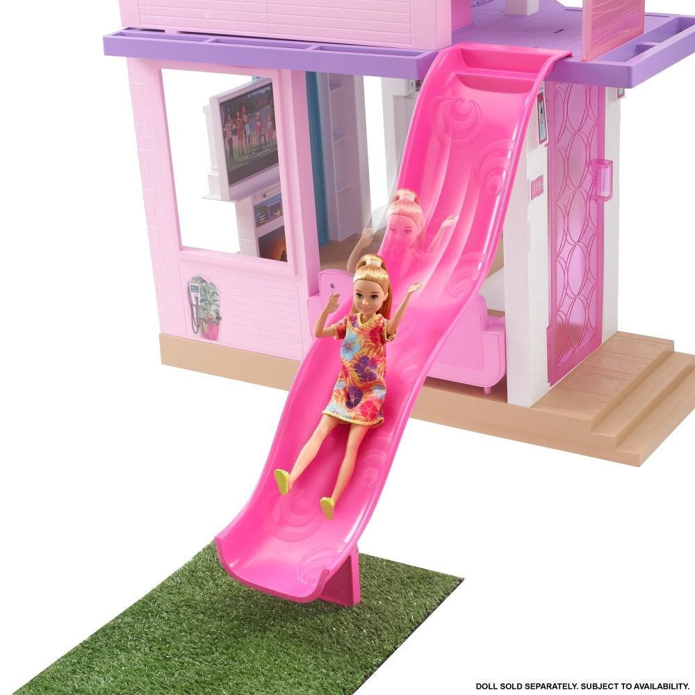 Casa de barbie online con tobogan