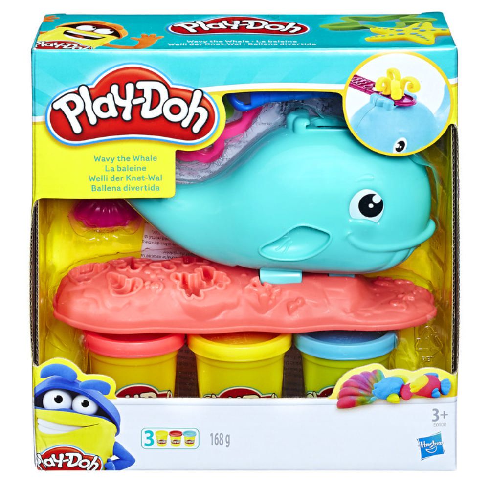 Play-Doh Ballena de sorpresas Celeste