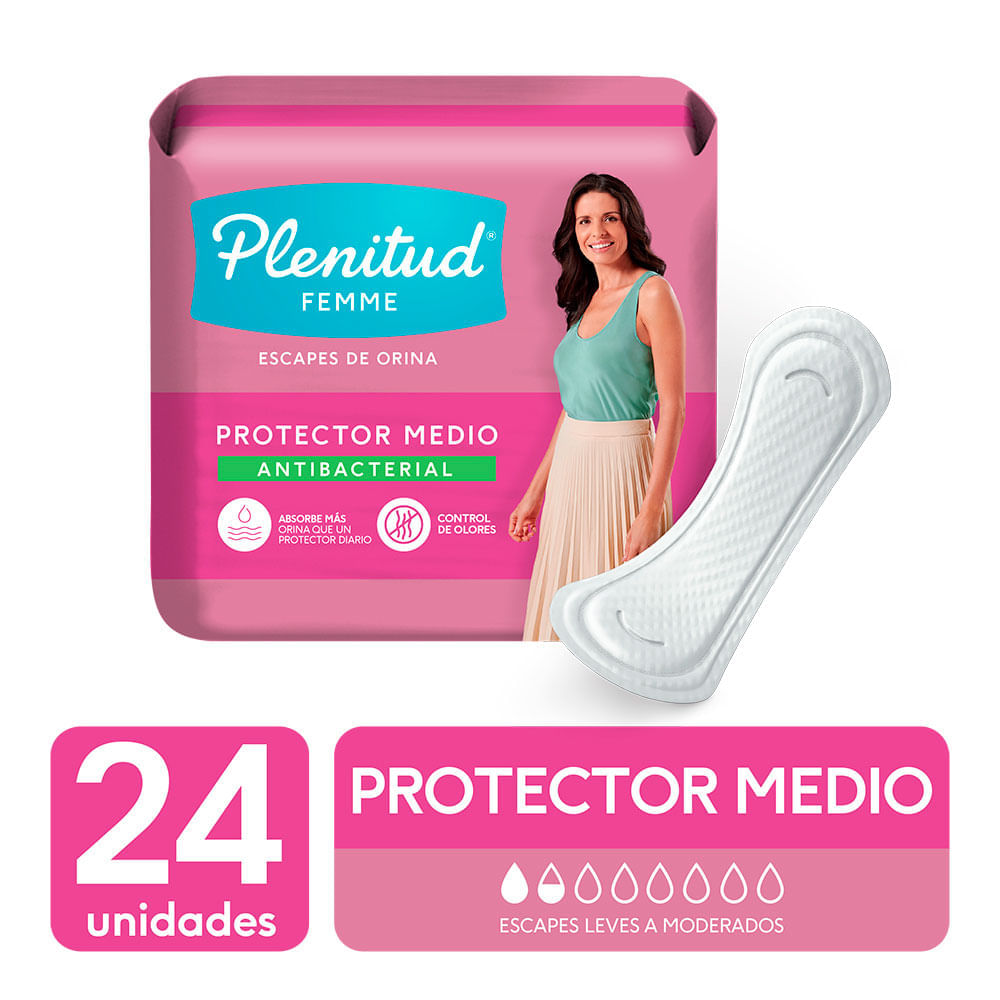 Protectores Diarios Plenitud Femme - Bolsa 24 UN