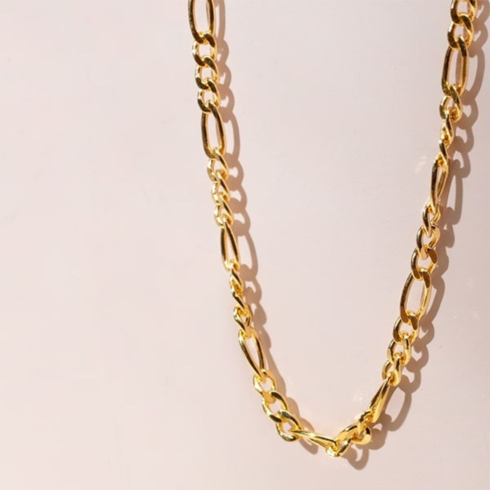 Cadena Adria Renata Plata en Oro Amarillo