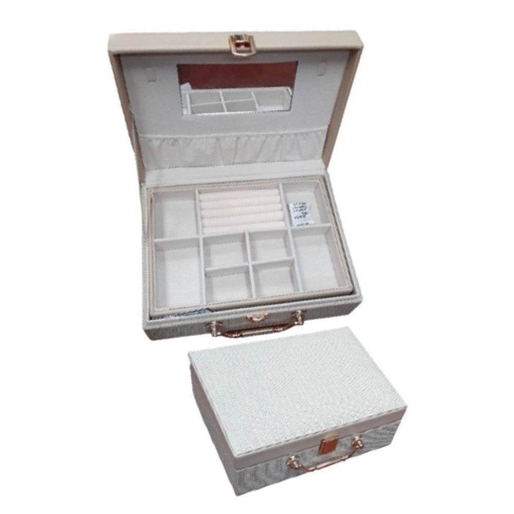 Organizador de Joyas L258 con Espejo 2 Niveles