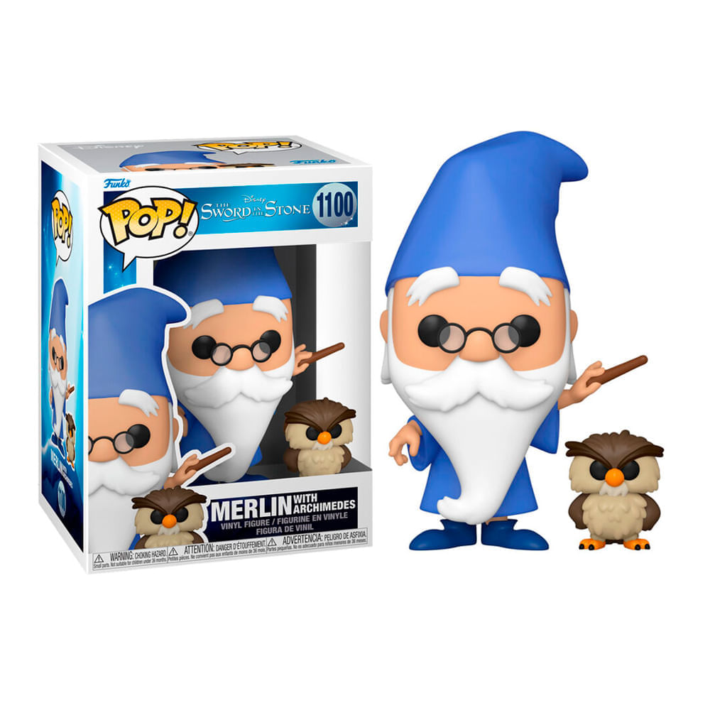 Funko Pop B Sword In Stone Merlin W Archimedes | Oechsle - Oechsle