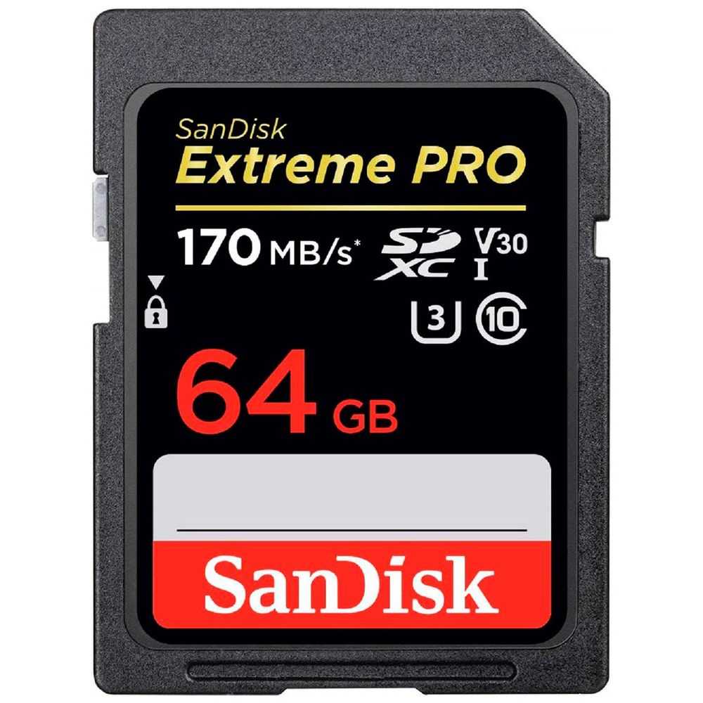 Tarjeta Memoria Micro Sd 64gb 160mb/s Sandisk Extreme C/adap