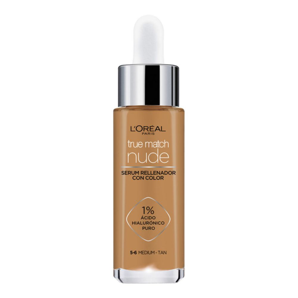 Serum con color L'Oréal Base True Match Tono Medium-Tan 5-6 30 Ml