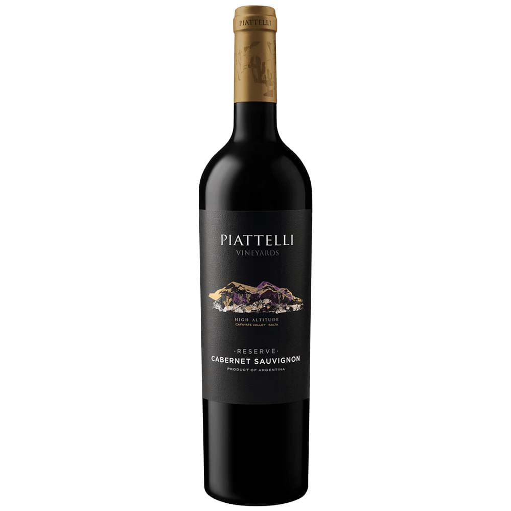 Vino Tinto PIATTELLI Reserva Cabernet Sau Botella 750ml