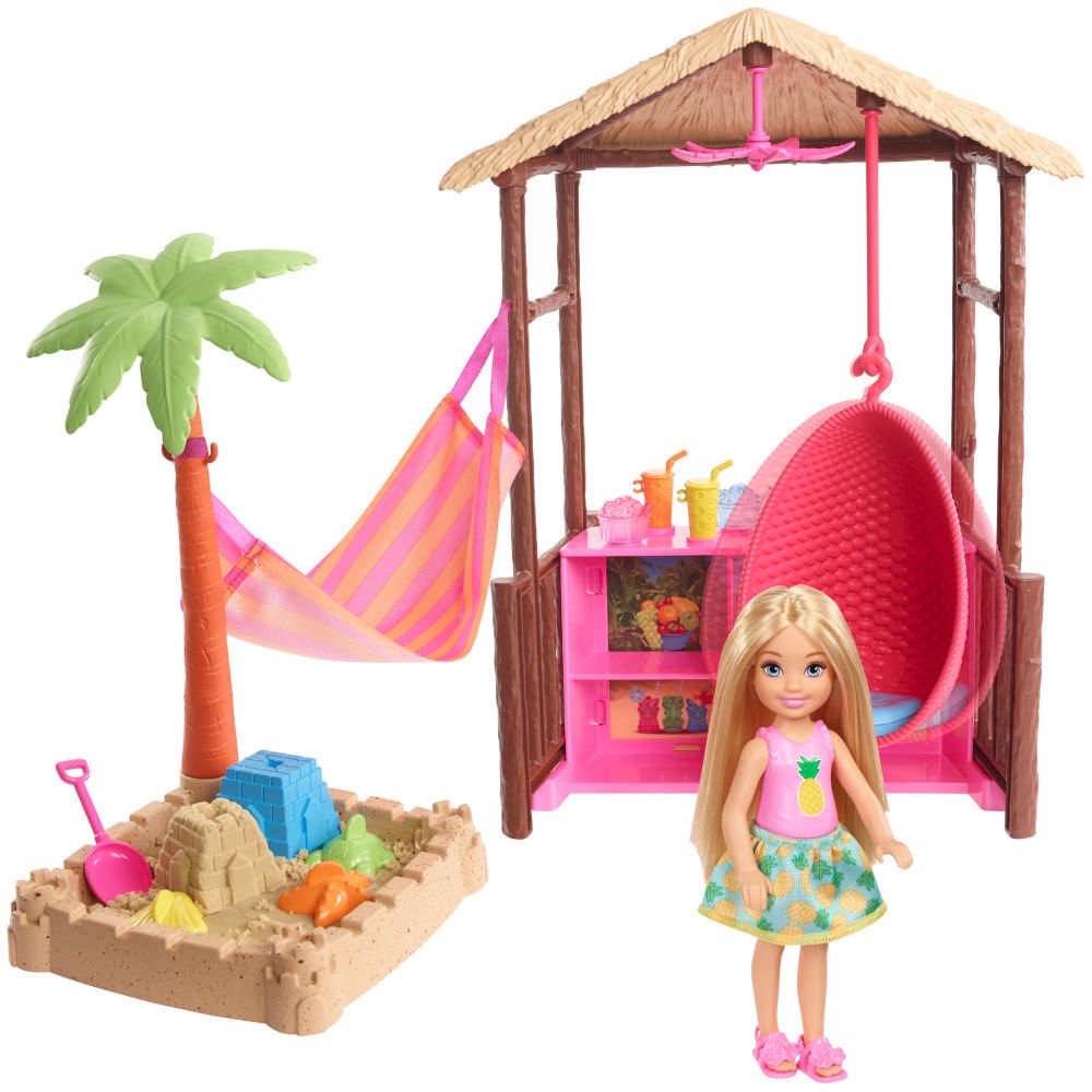 Barbie Cabaña de Playa de Chelsea Multicolor
