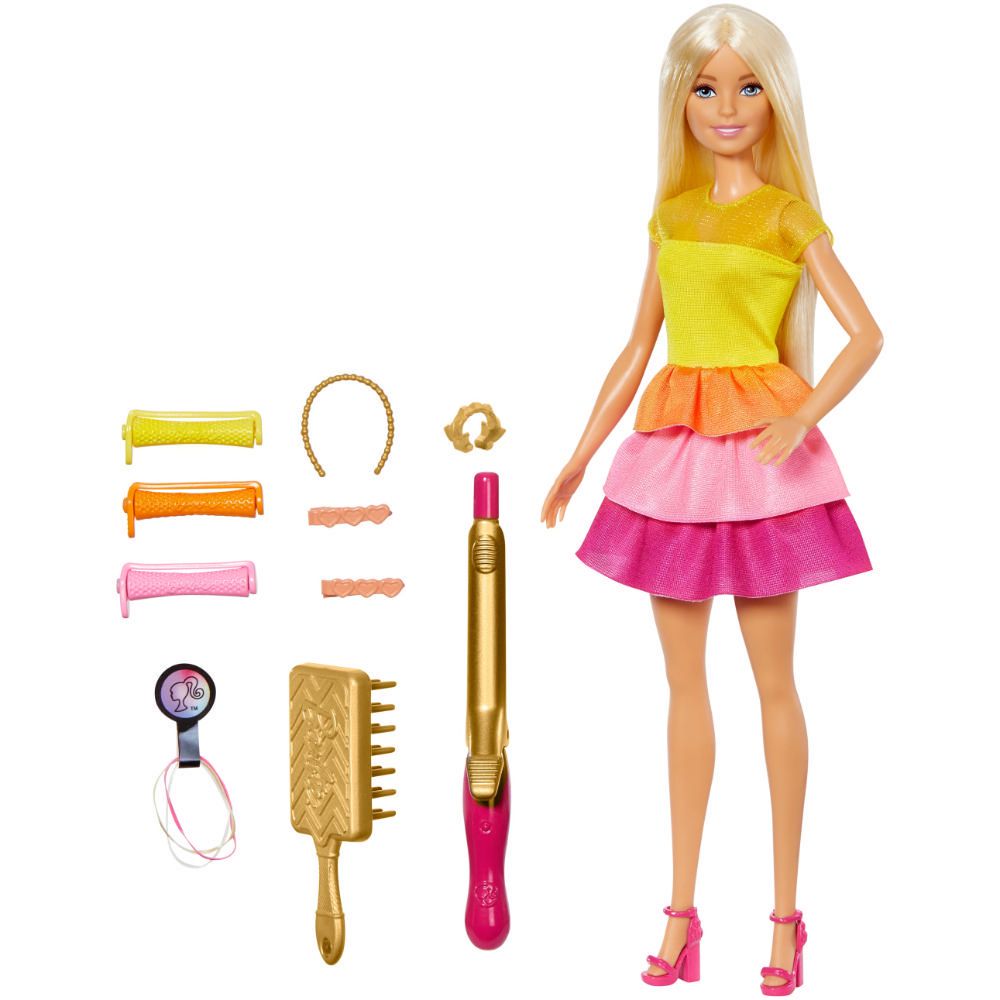 Barbie Peinados de Ensueño Multicolor
