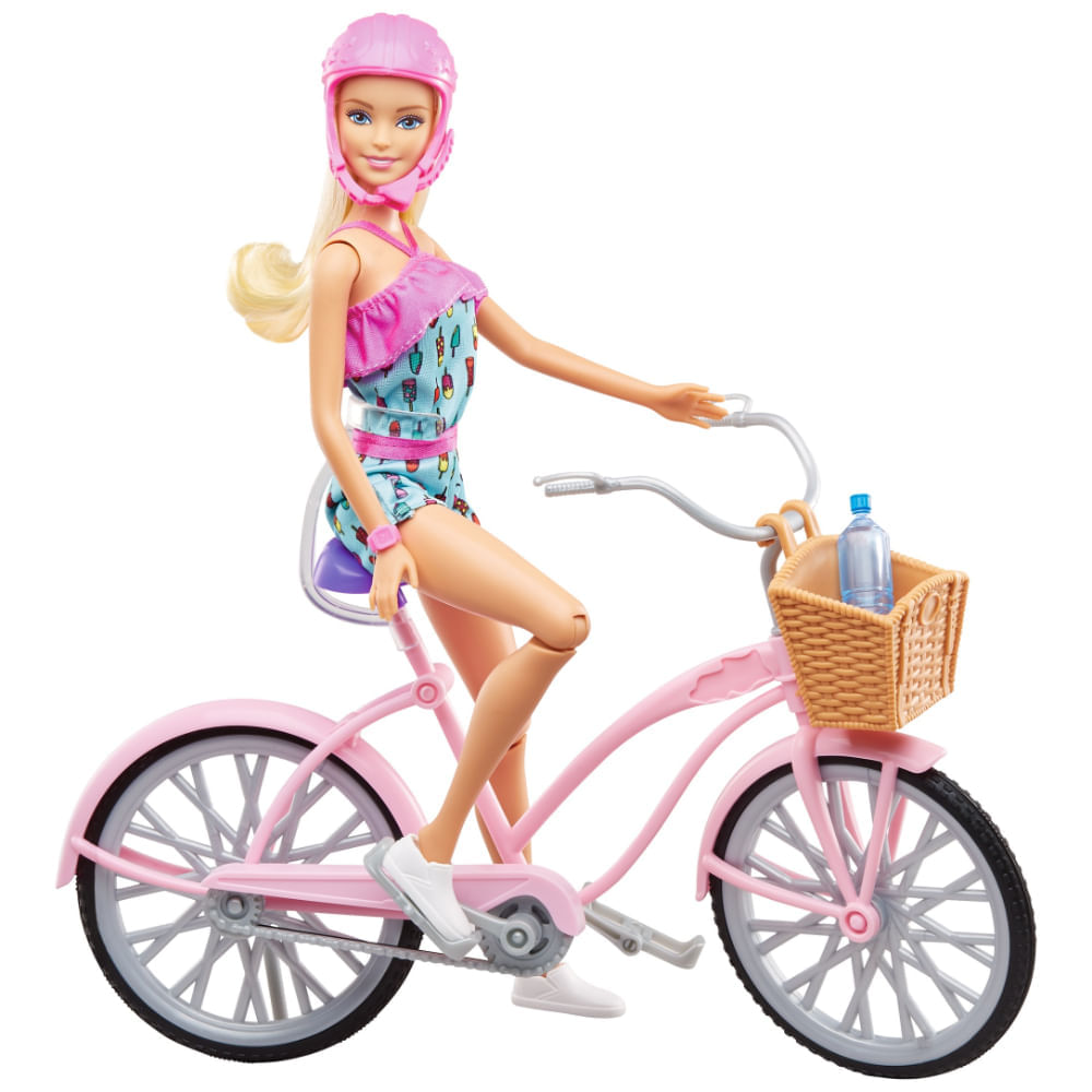Barbie Paseo En Bicicleta Multicolor