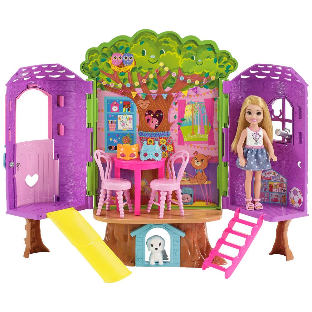 Barbie Chelsea Casa Del Árbol Multicolor