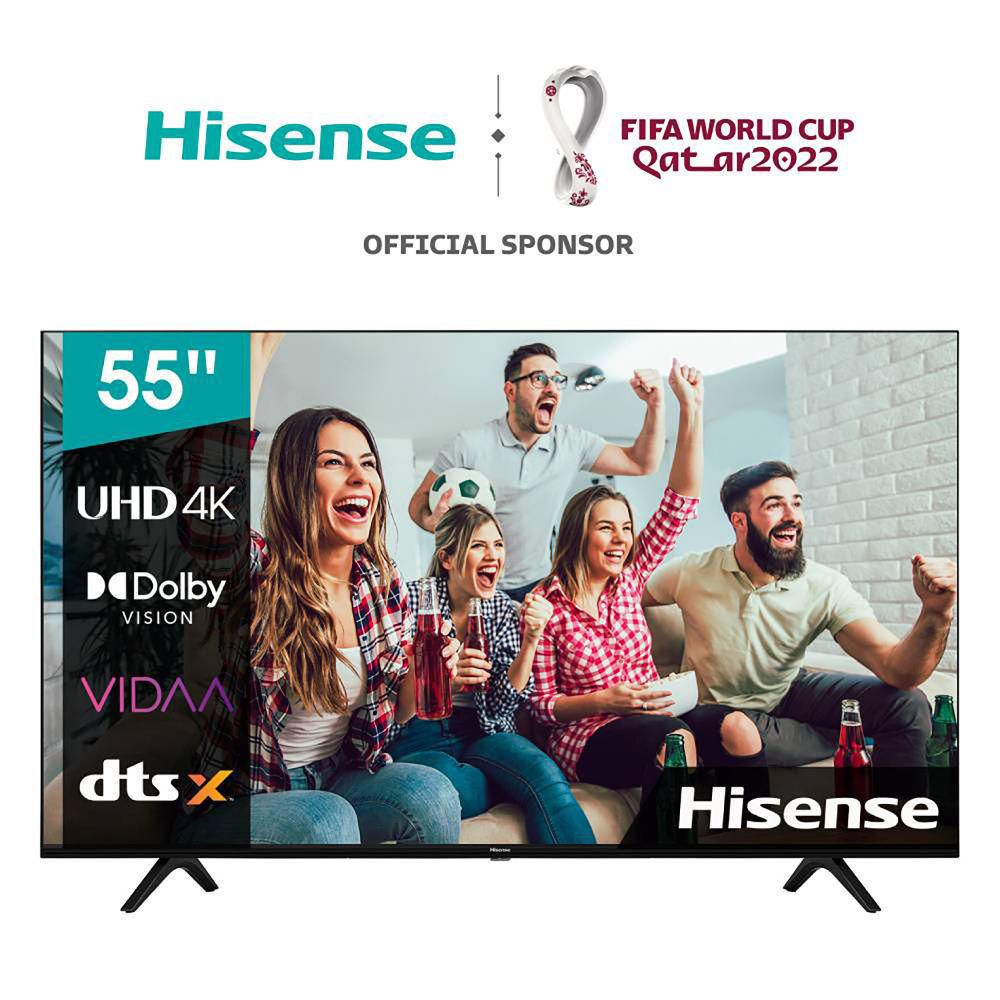 Televisor Hisense 55 Ultra HD 4k Smart TV Vidaa Led 55A6H I Oechsle -  Oechsle