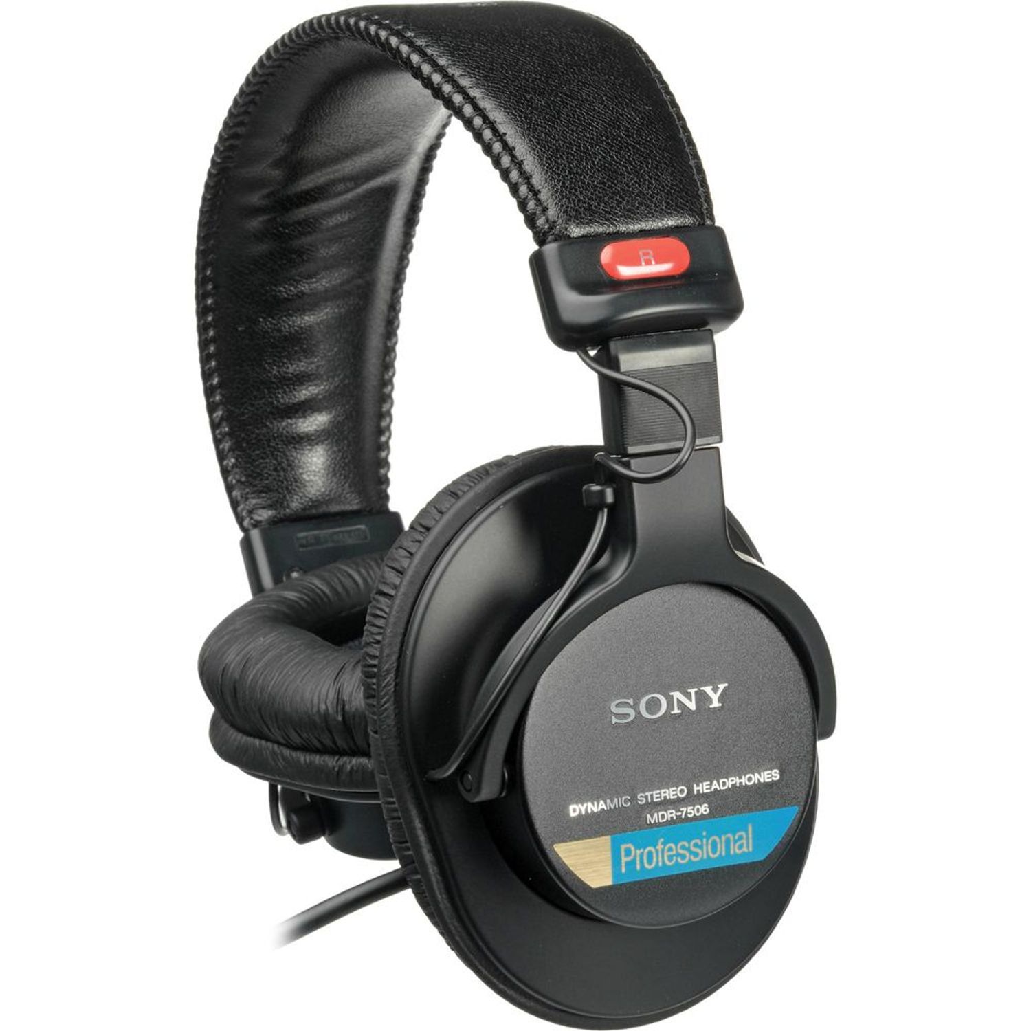 Auriculares Sony MDR-7506 con auriculares de cuero de piel de oveja y kit  de caja de transporte