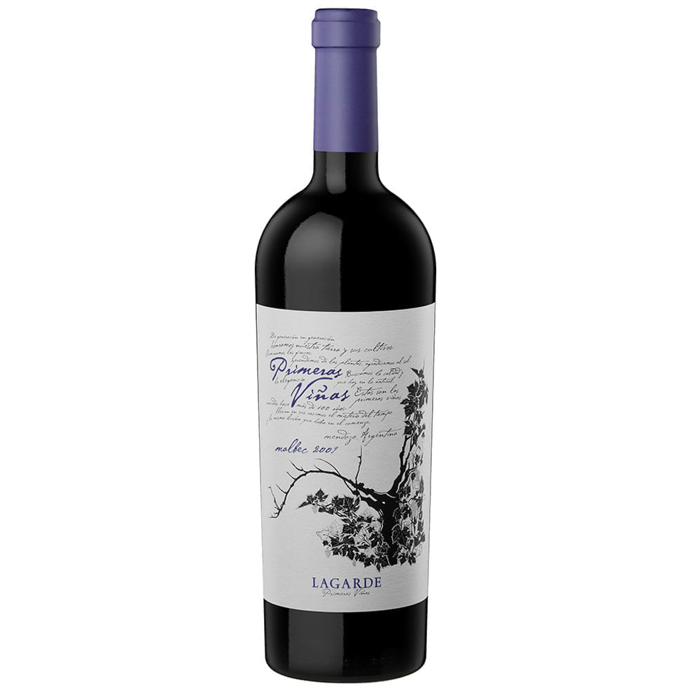 Vino Tinto LAGARDE Primeras Viñas Malbec Botella 750ml