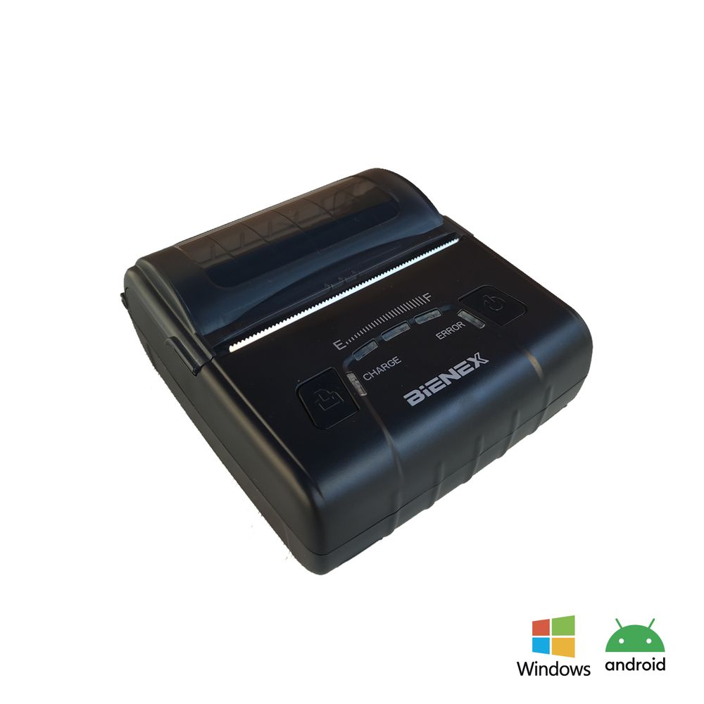 Impresora Portatil ticketera termica 80mm USB BLUETOOTH BIENEX - Promart