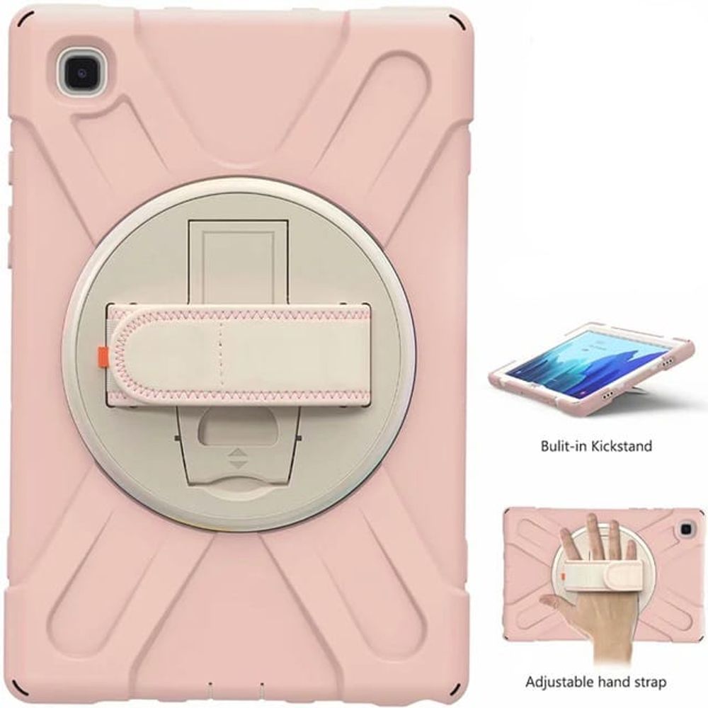 Funda Protector 360 Para Lenovo M8 2019 (Tb-8505f/Tb-8505x)Rosado