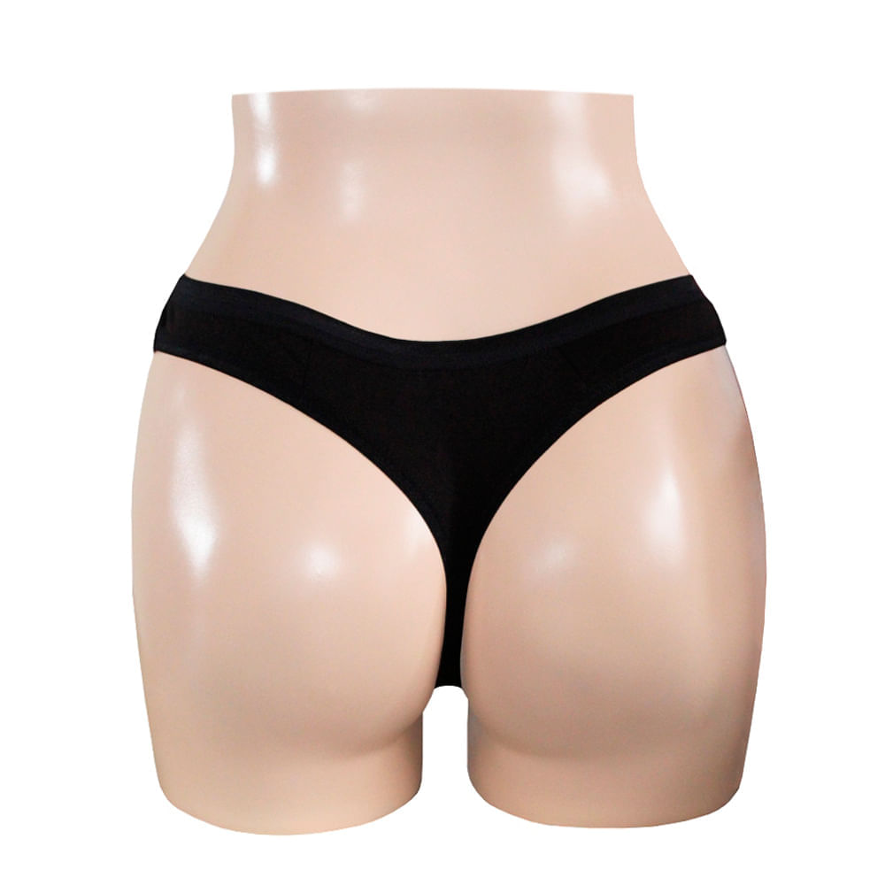 Tanga Brasilera Peter Pan Negro - Talla L | Oechsle - Oechsle