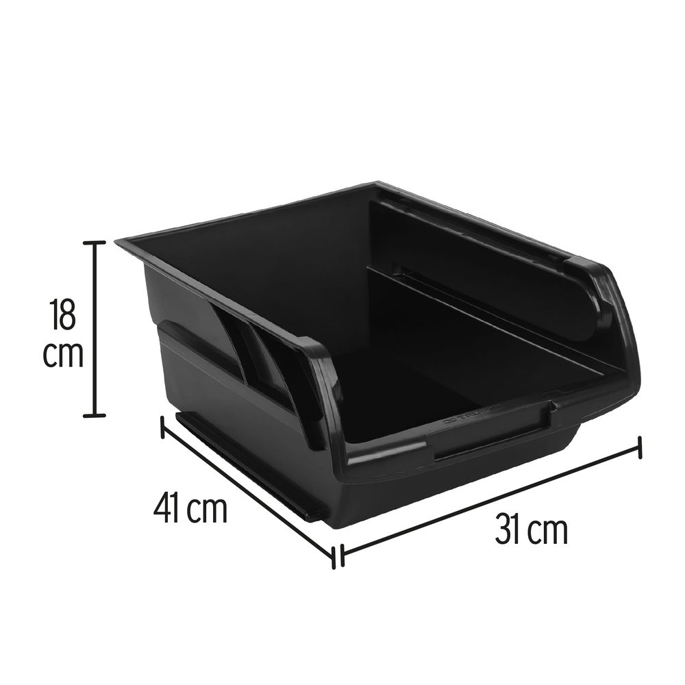 Bandeja Apilable De Plástico 41x31x18 cm Truper