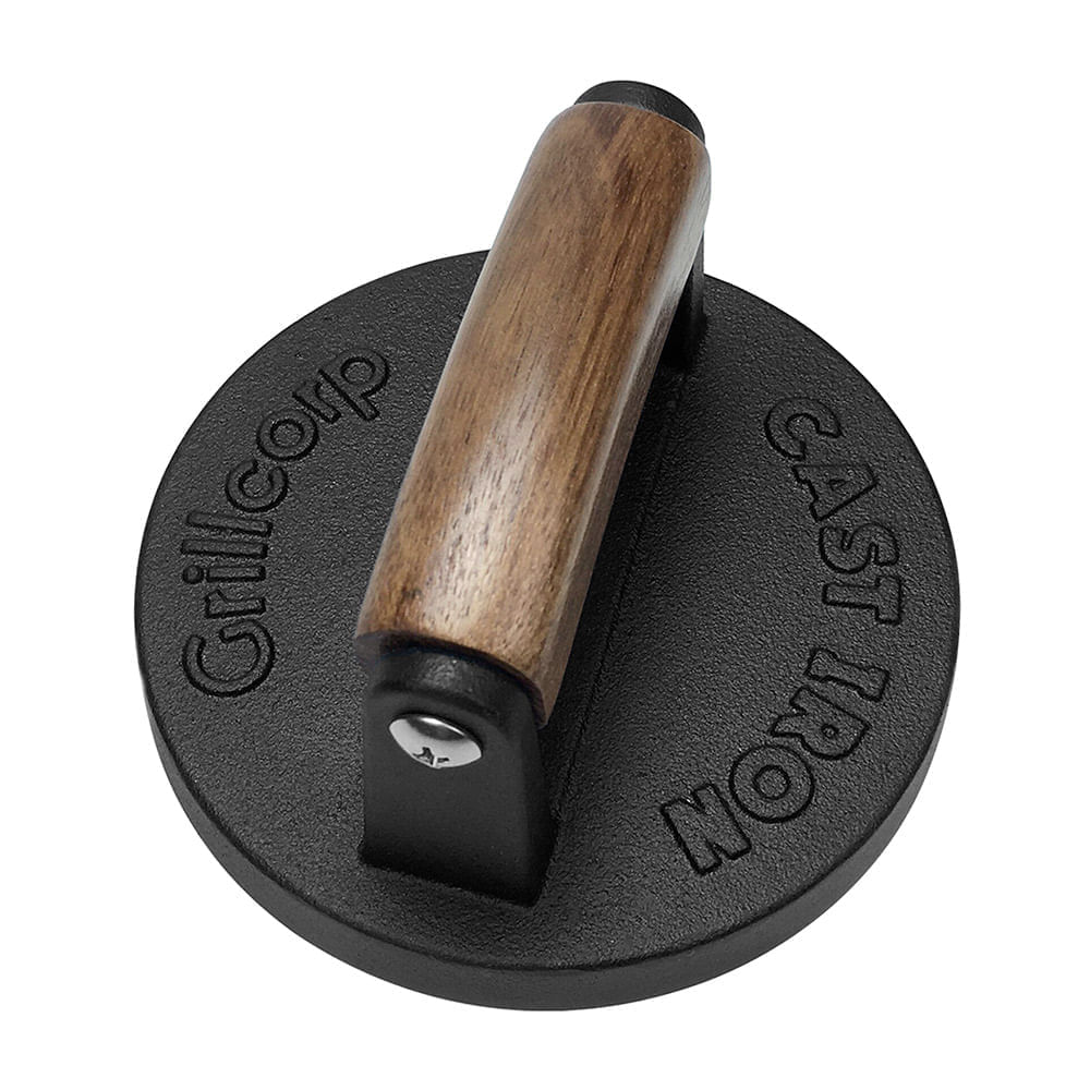 Prensador de Hamburguesas Grillcorp Hierro Negro