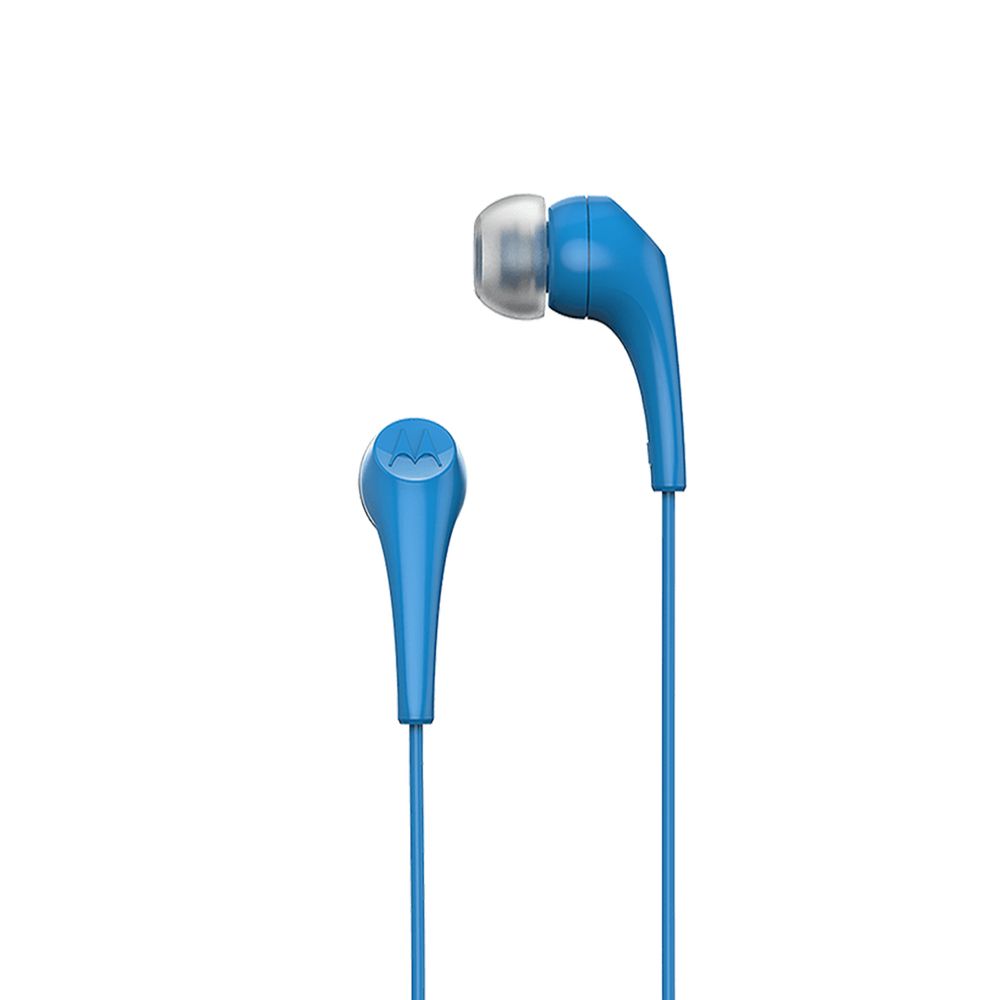 Audífonos in Ear Motorola Wired con micro Earbuds 2S Azul