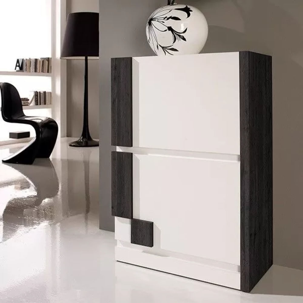 Mueble Recibidor Blanco Polo 88cm