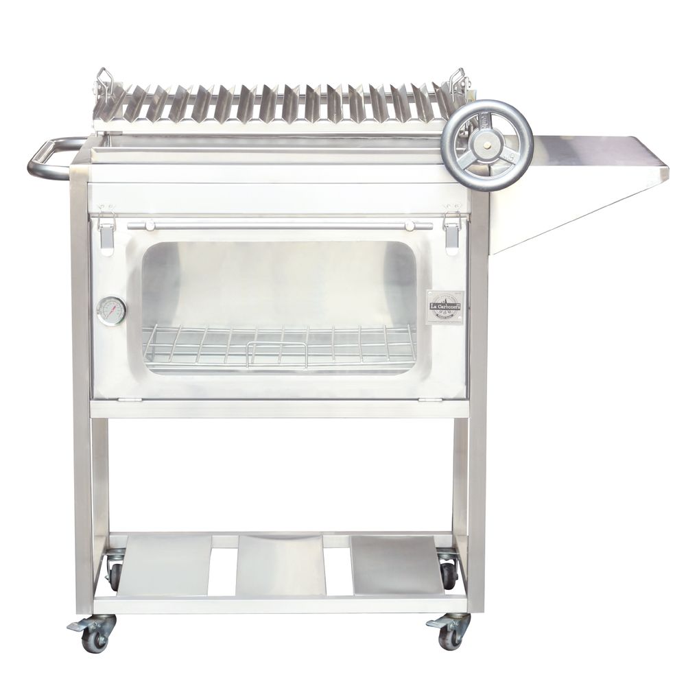 Parrilla con Caja China la Carbonera Grill Bróker 500 Full Acero Inoxidable 201