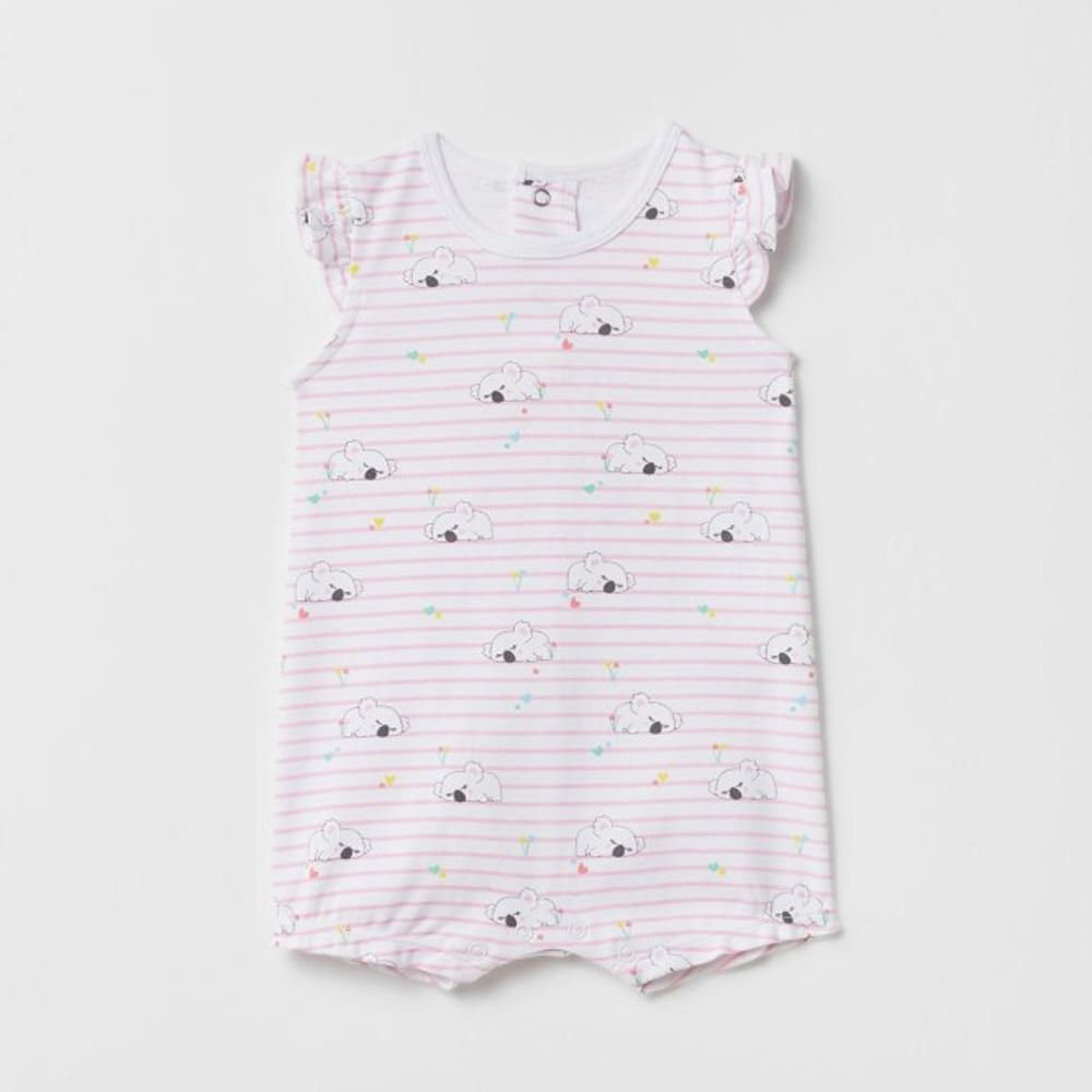 Pijama Sfera Bebe Una Pieza Rayas Y Koal Blanco | Oechsle - Oechsle pijama bebe sfera