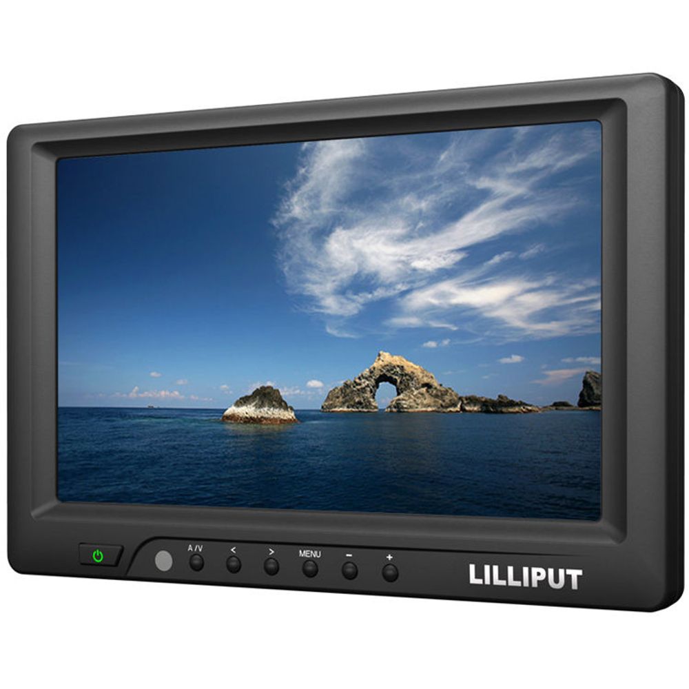 Lilliput 669GL-70NP/C 7 ""Monitor no táctil con HDMI/DVI/VGA/compuesto en