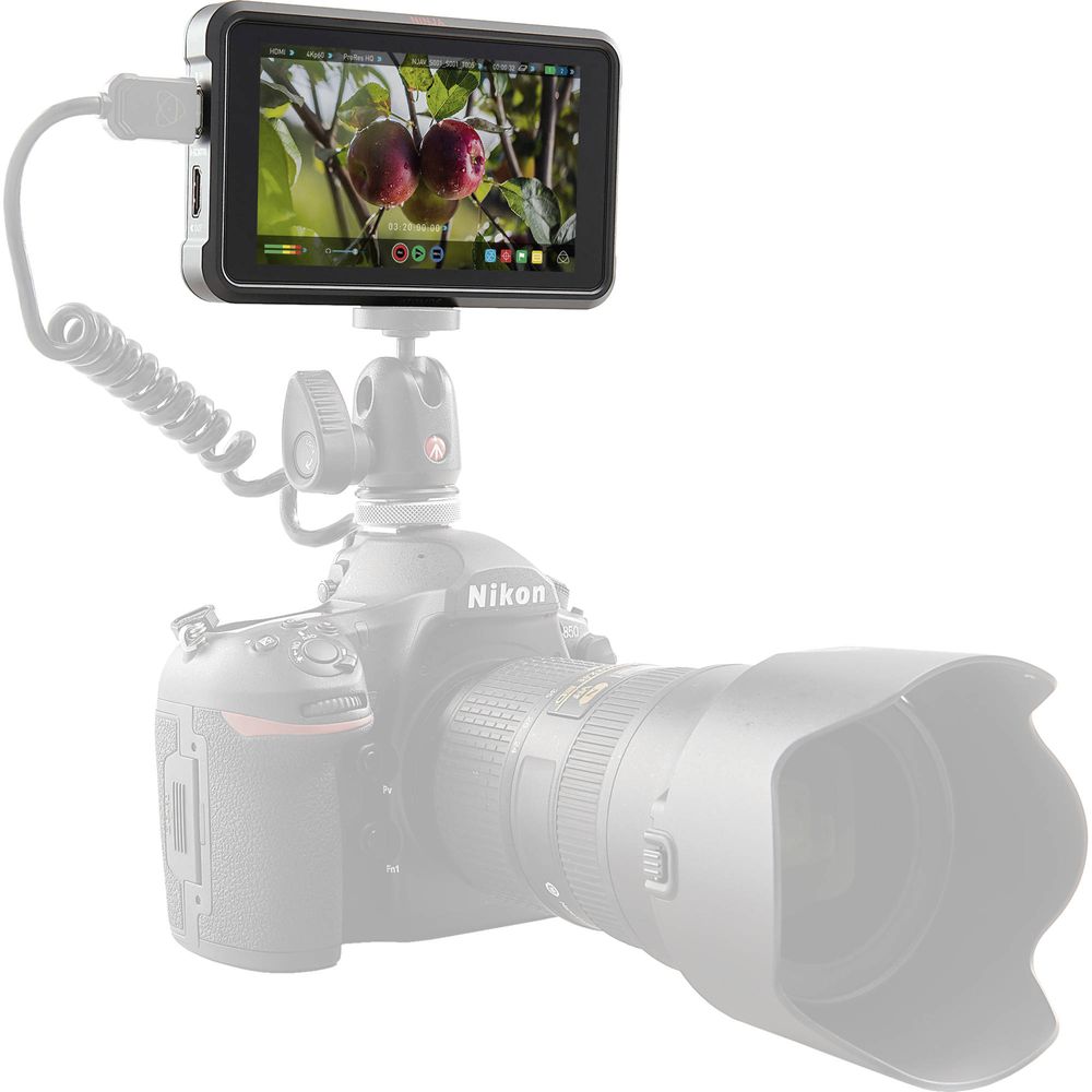 Alquiler monitor grabador Atomos Ninja V con modulo AtomX SDI 2 in out