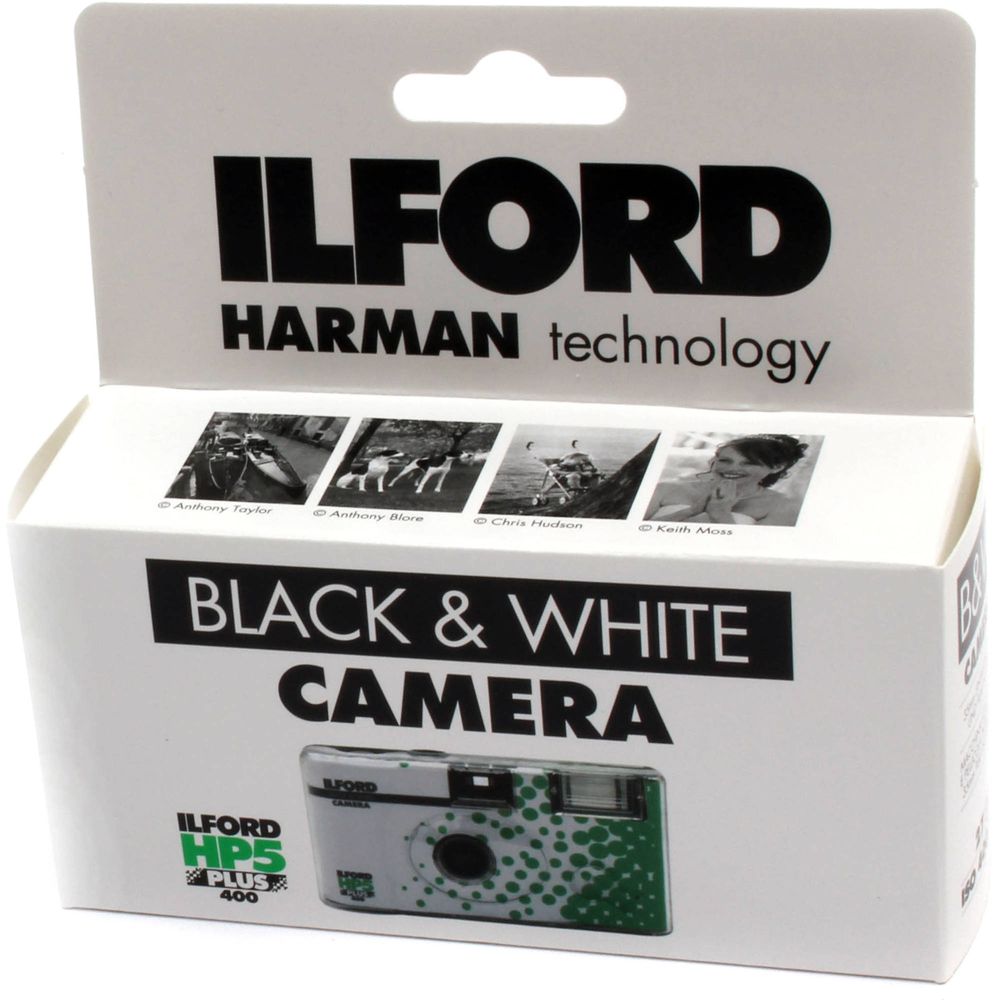 Ilford HP5 Plus B&W Cámara de película de un solo uso