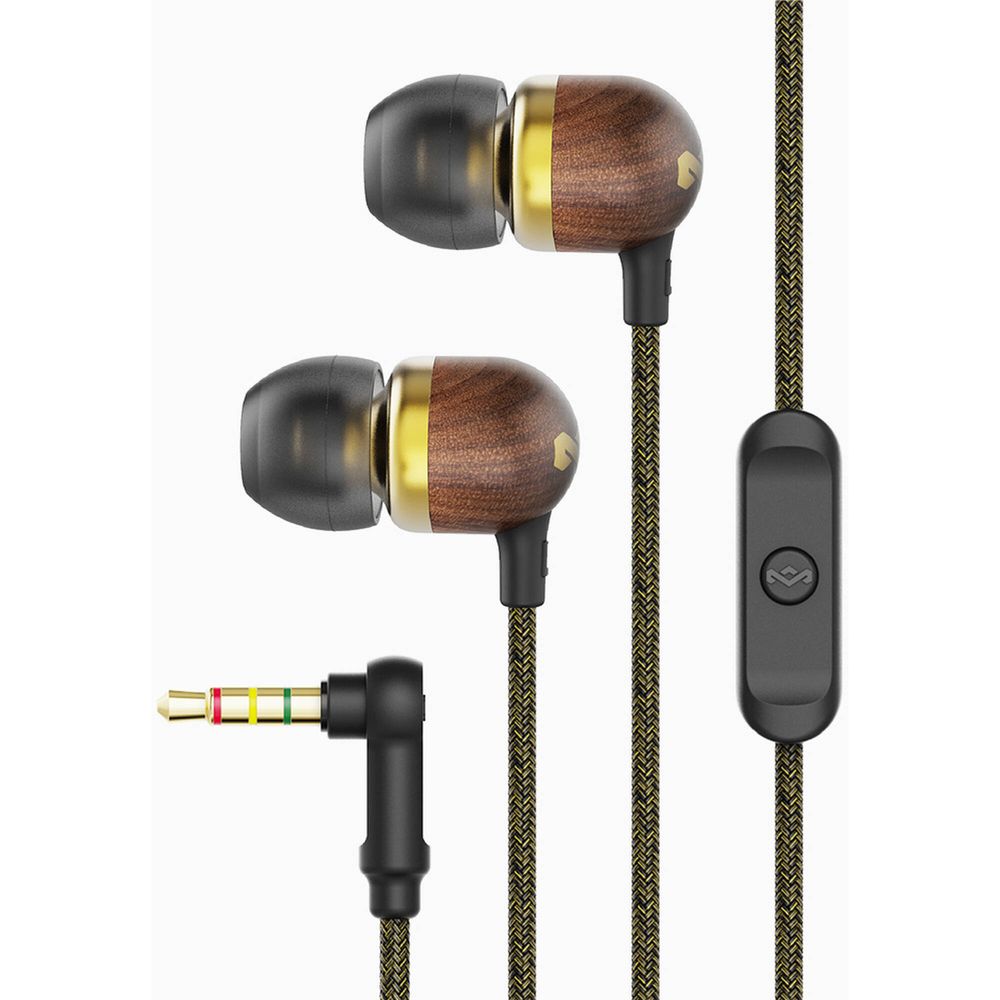 House of Marley Smile Jamaica Wired In-Ear Headphones (latón)