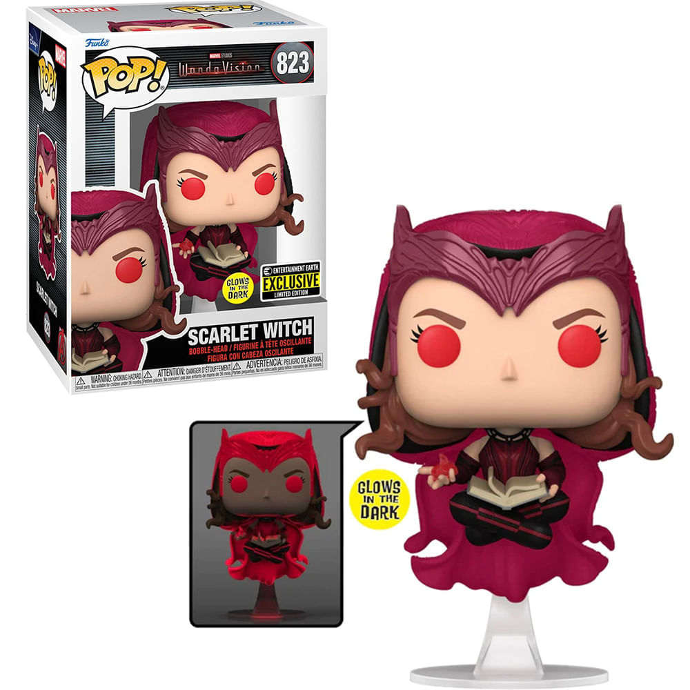Funko Pop Scarlet Witch Glow in the Dark Marvel Oechsle Oechsle