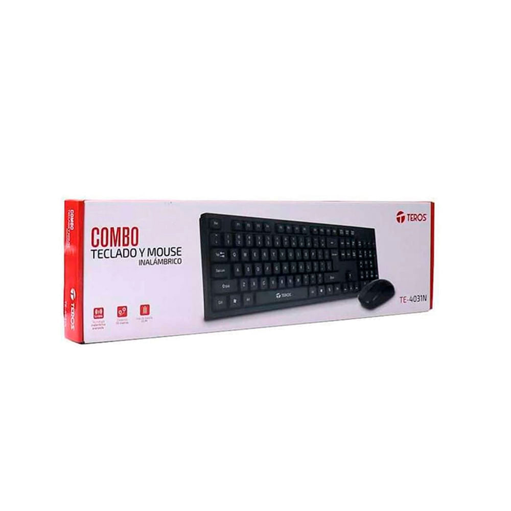 Teclado outlet inalambrico teros