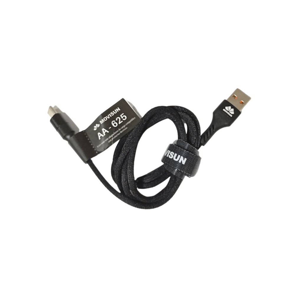 Cable para Celular Tipo C a USB AA-625 Movisun Negro